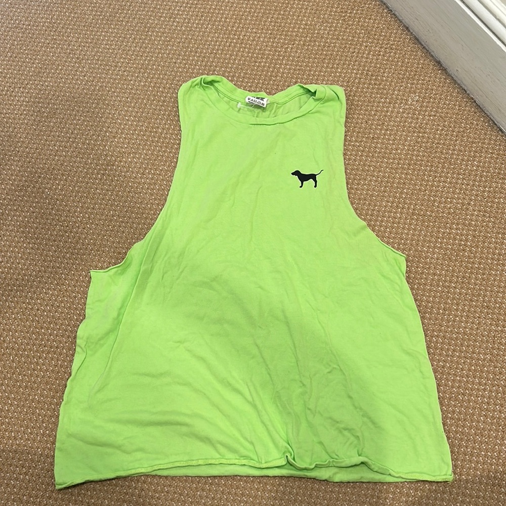 NWOT Pink Victoria’s Secret muscle tank size small